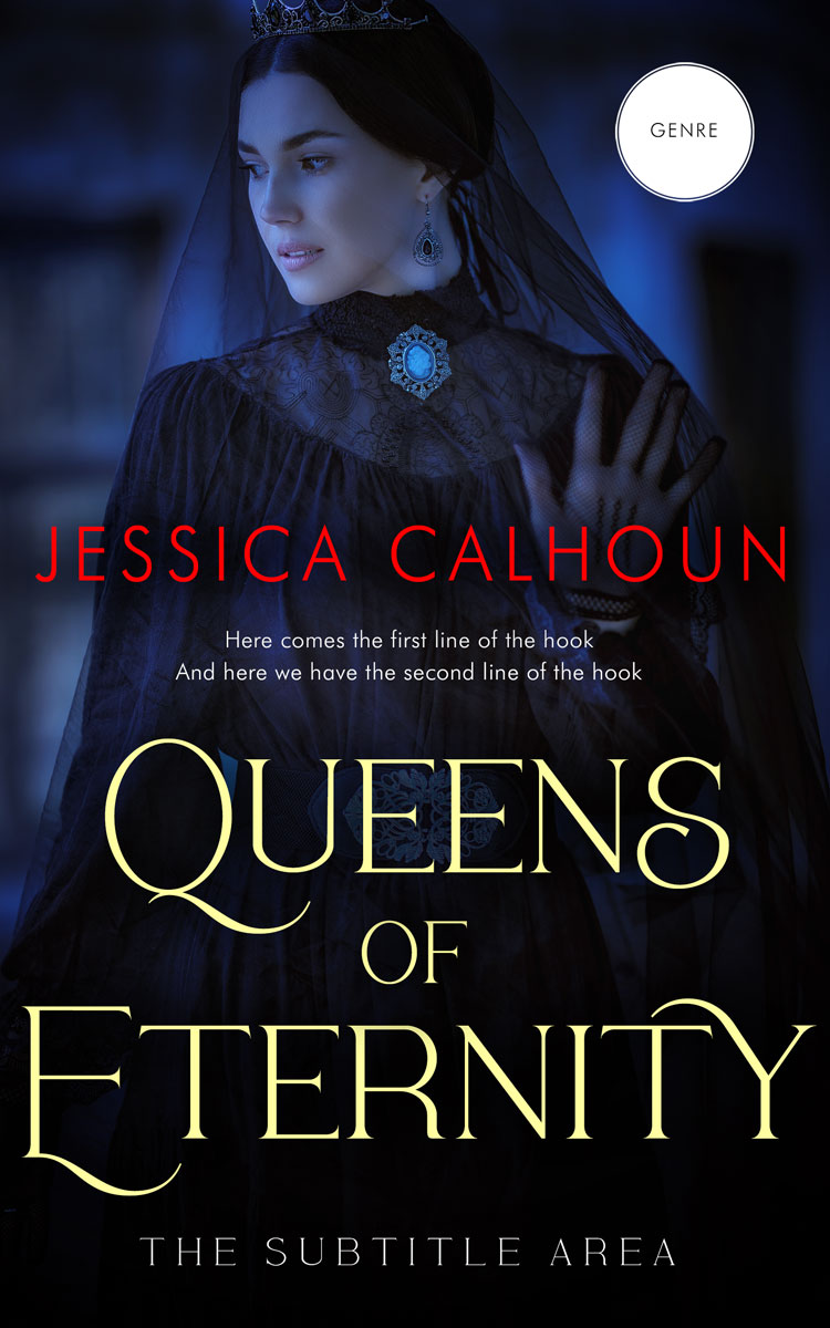 2D view of Premade Fantasy Book Cover - Vulcan