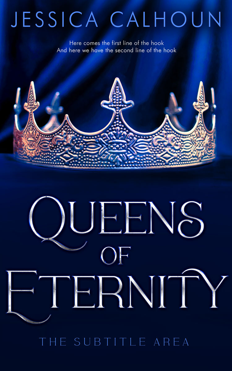 2D view of Premade Royal Romance Book Cover - Deep Cove