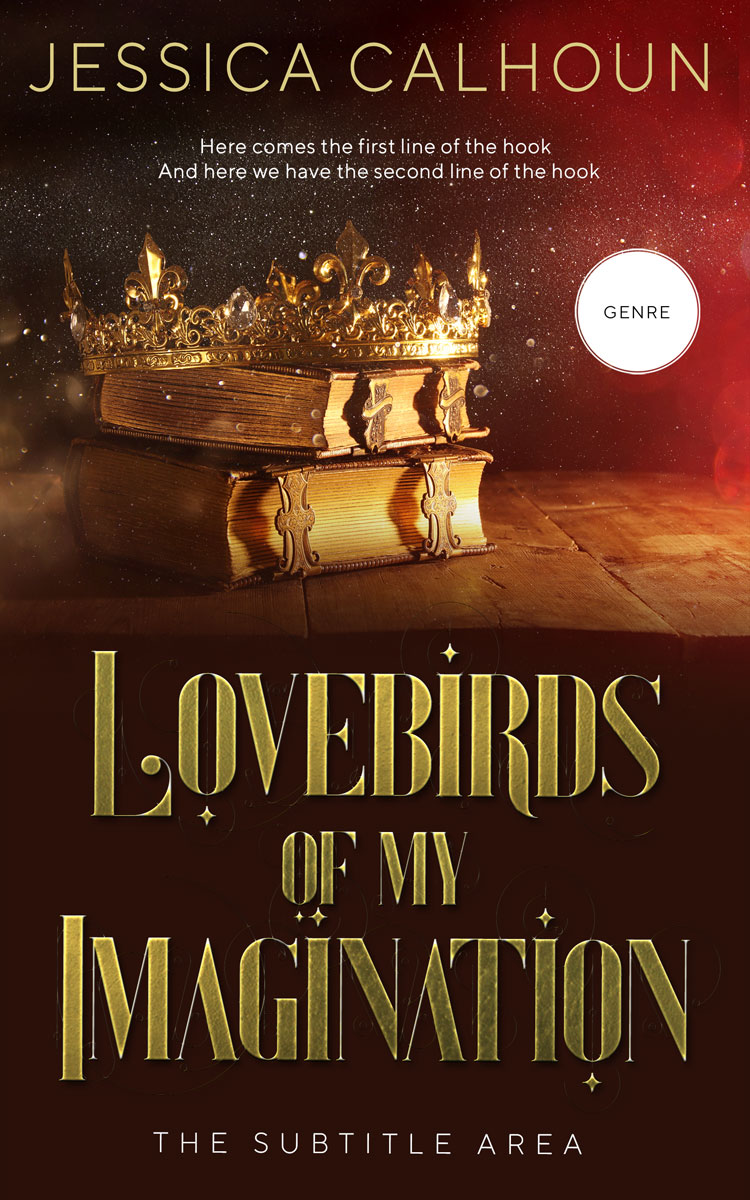 2D view of Premade Fantasy Book Cover - Sambuca