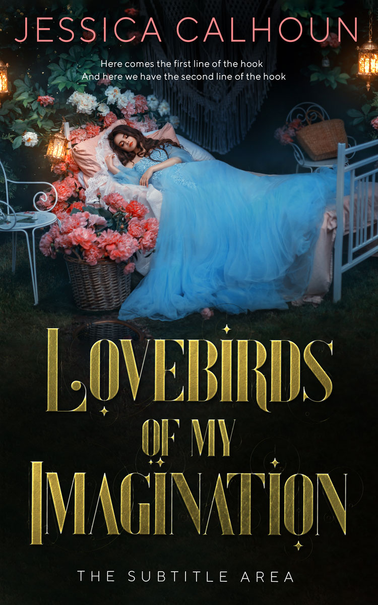 2D view of Premade Fantasy Book Cover - Woodsmoke