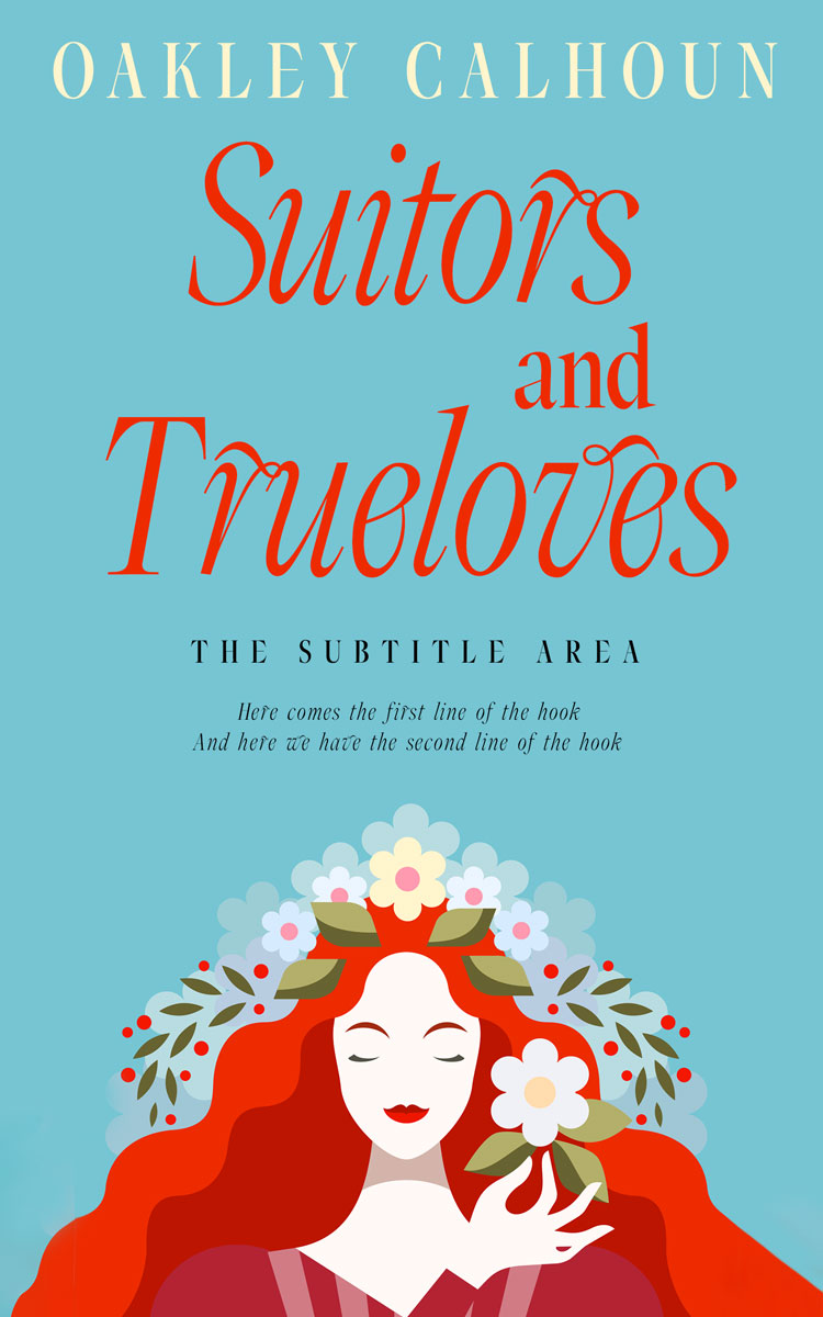 2D view of Premade Erotica Book Cover - Downy