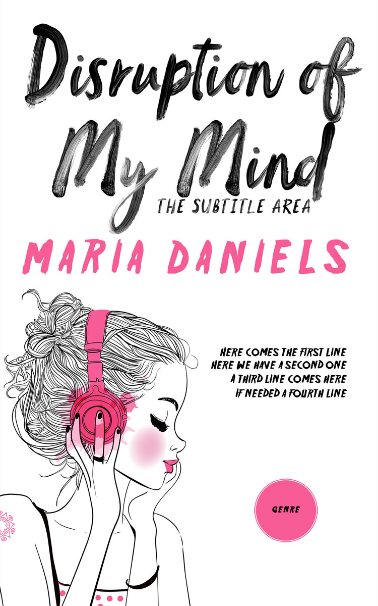 2D view of Premade Chick Lit Book Cover - Turkish Rose