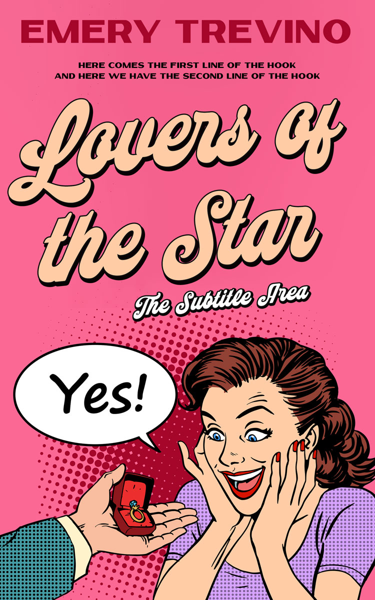 2D view of Premade Romance Book Cover - Froly