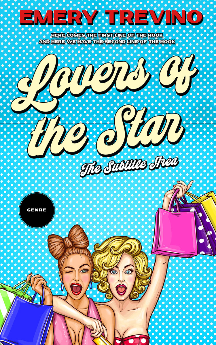 2D view of Premade Business Book Cover - Bright Turquoise