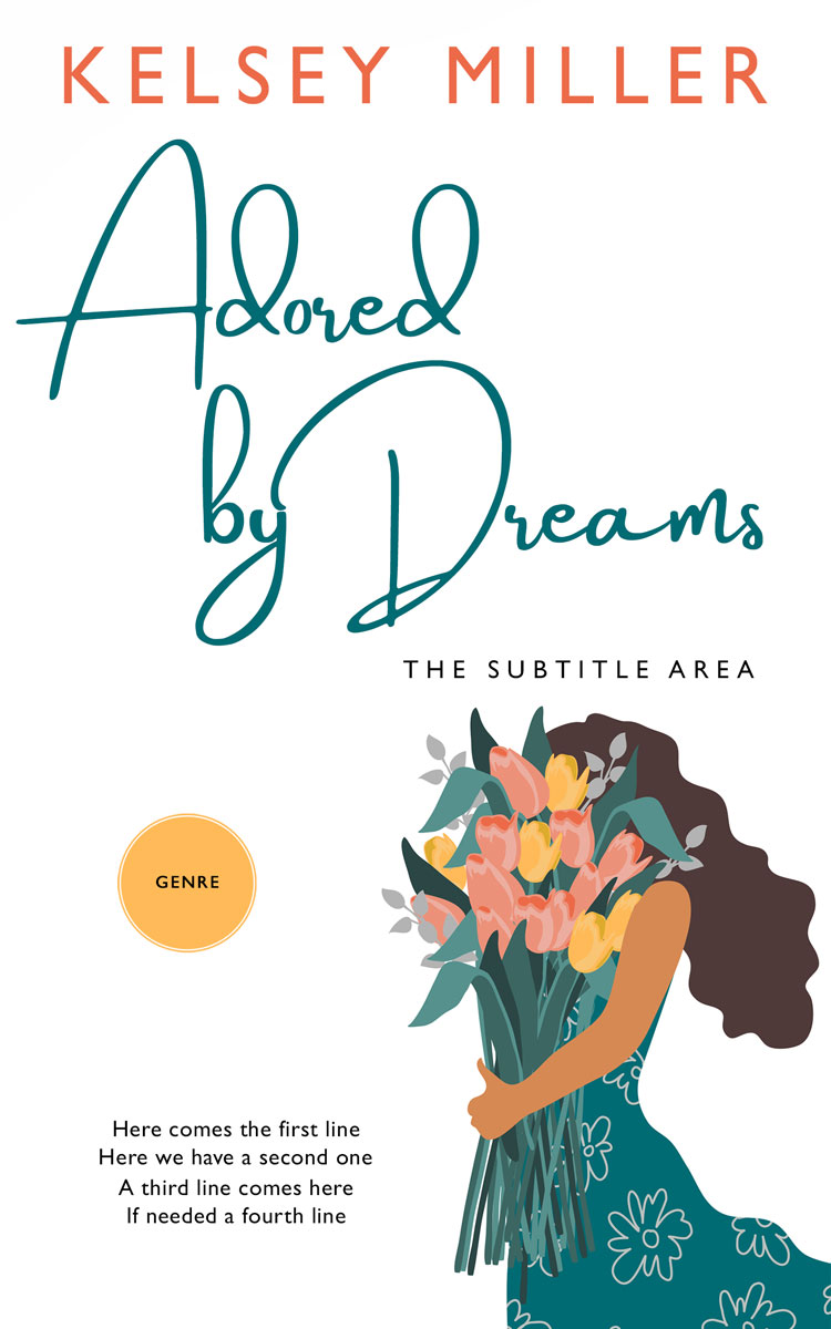 2D view of Premade Chick Lit Book Cover - Casal