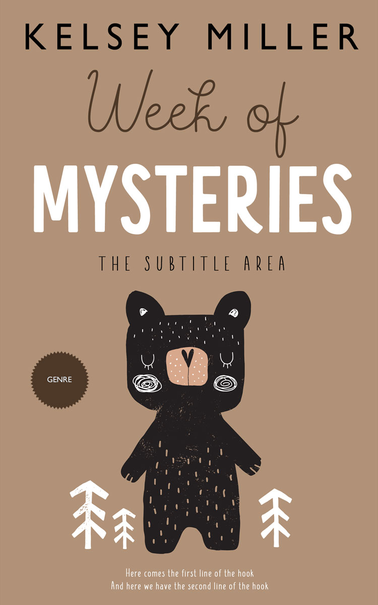 2D view of Premade Children's Book Cover - Sandrift