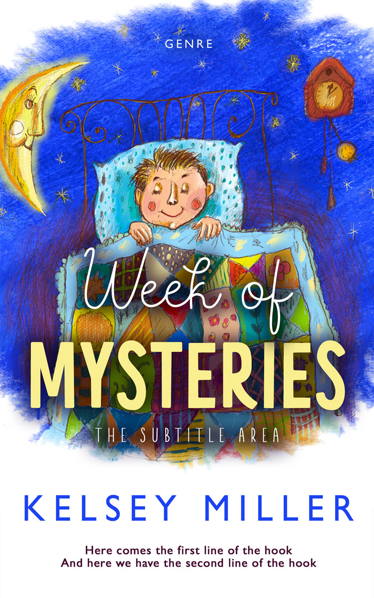 2D view of Premade Fantasy Book Cover - Zombie