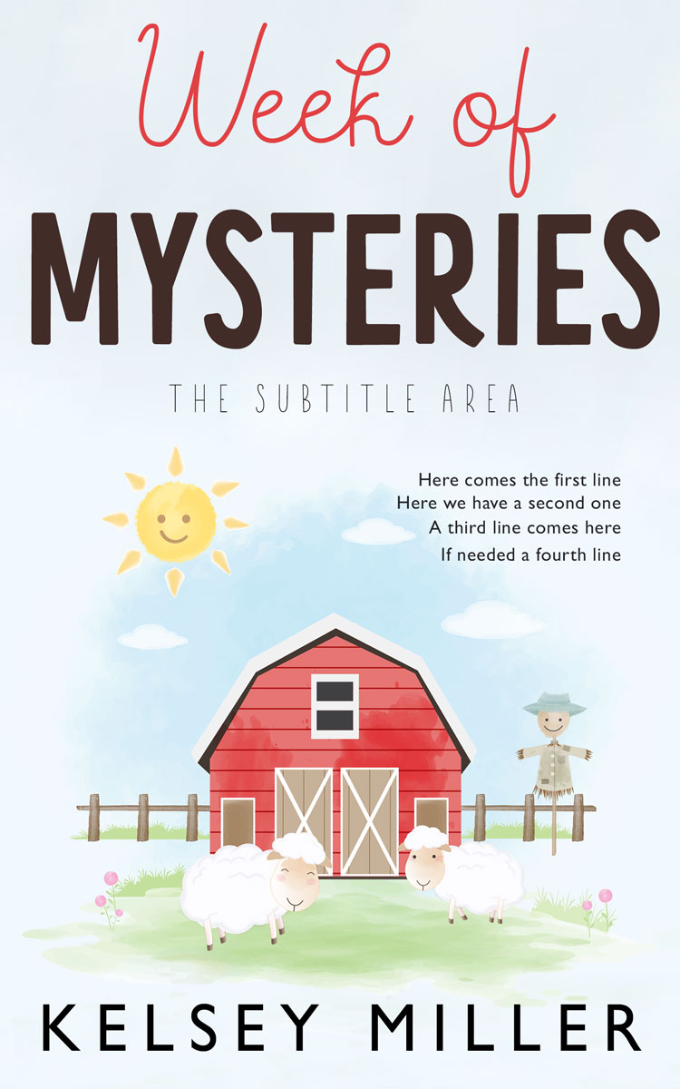 2D view of Premade Children's Book Cover - Mystic