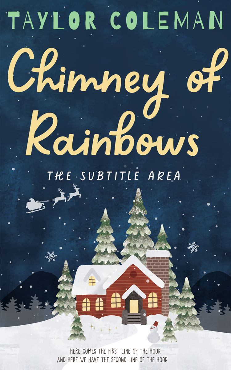 2D view of Premade Children's Book Cover - Tana