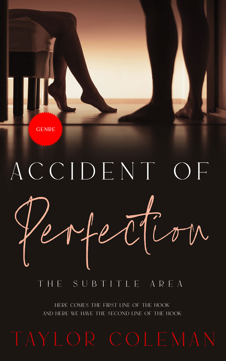 2D view of Premade Erotica Book Cover - Cocoa Brown