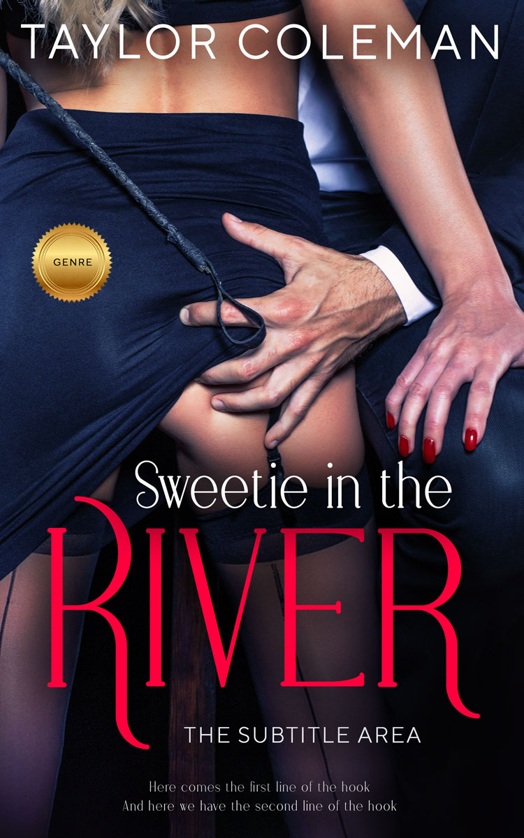 2D view of Premade Erotica Book Cover - New York Pink