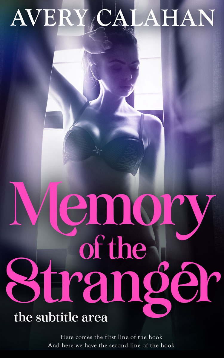 2D view of Premade Erotica Book Cover - Ebony Clay