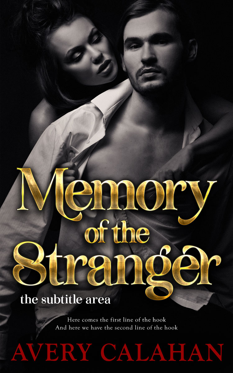 2D view of Premade Erotica Book Cover - Mongoose