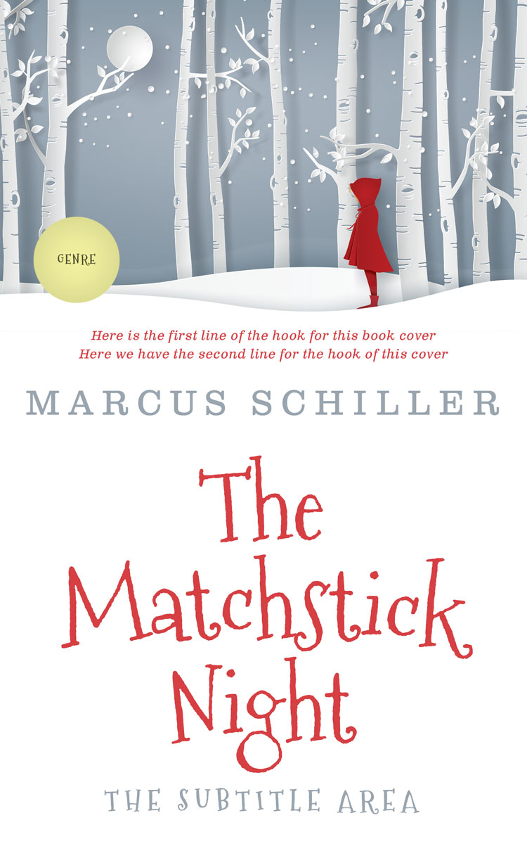 2D view of Premade Children's Book Cover - Submarine