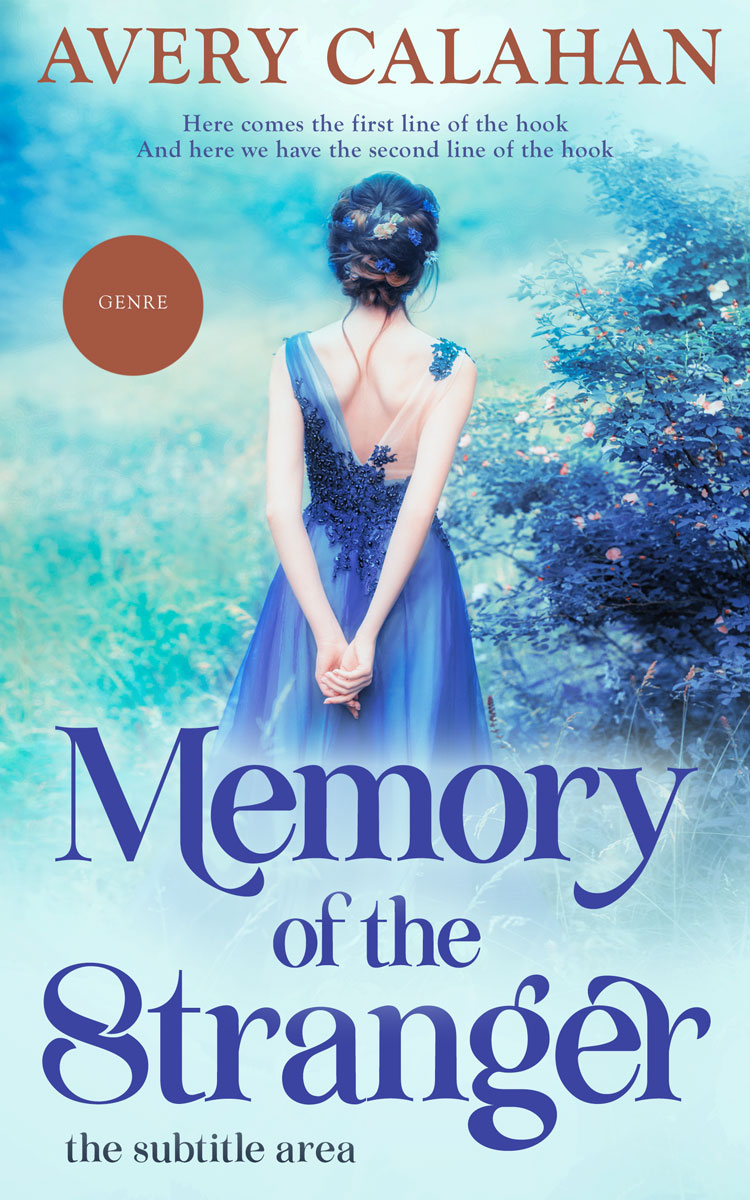 2D view of Premade Erotica Book Cover - Jagged Ice