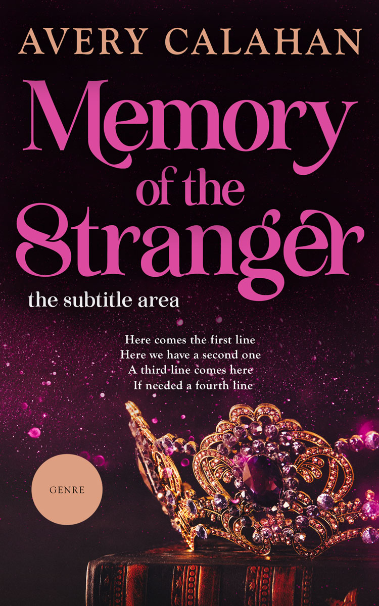 2D view of Premade Fantasy Book Cover - Tamarind