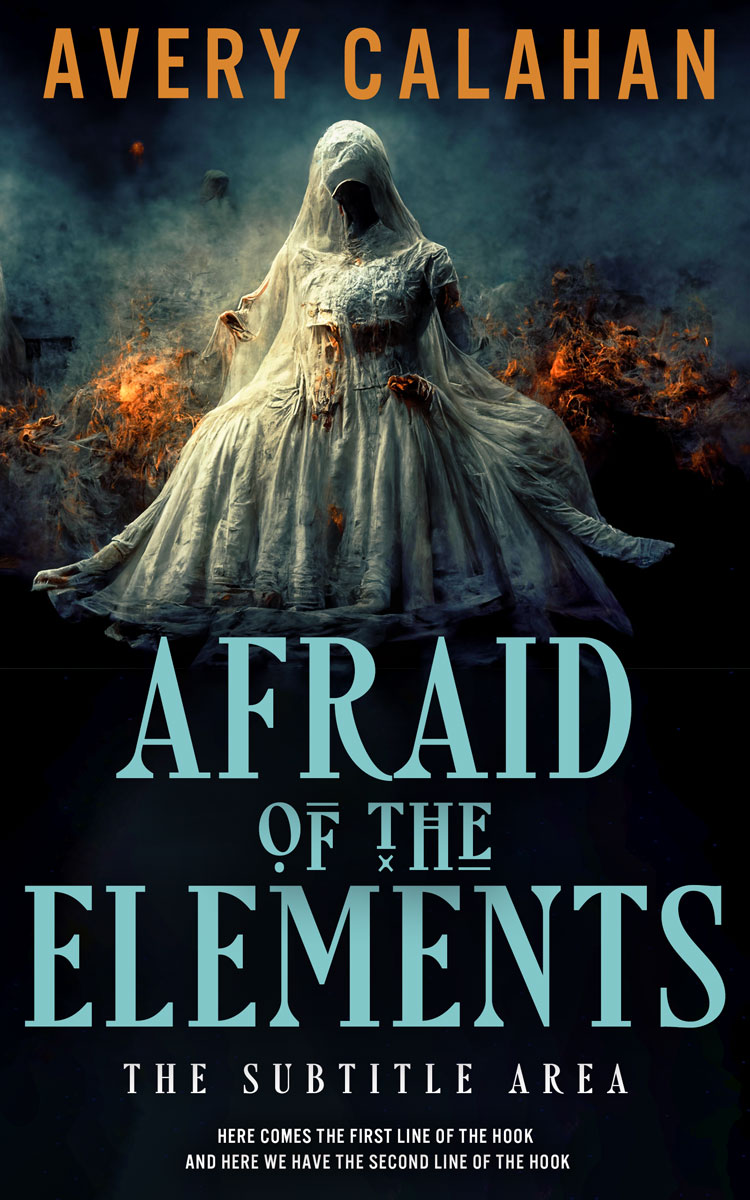 2D view of Premade Horror Book Cover - Bunker