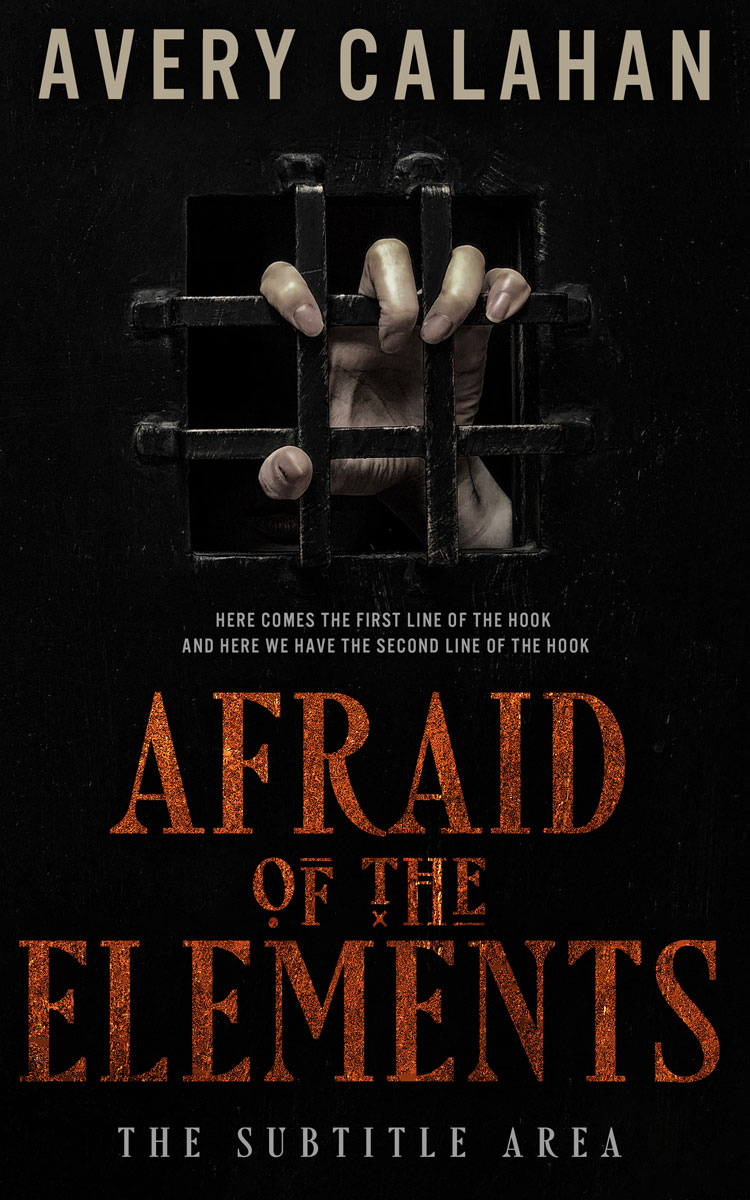 2D view of Premade Mystery & Thriller & Suspense Book Cover - Cod Gray