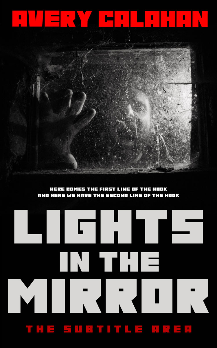 2D view of Premade Mystery & Thriller & Suspense Book Cover - Cod Gray