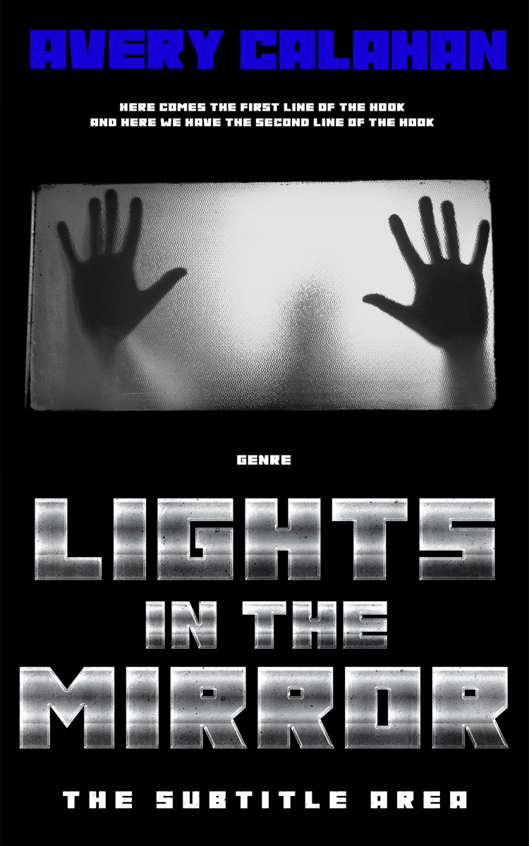 2D view of Premade Mystery & Thriller & Suspense Book Cover - Cod Gray