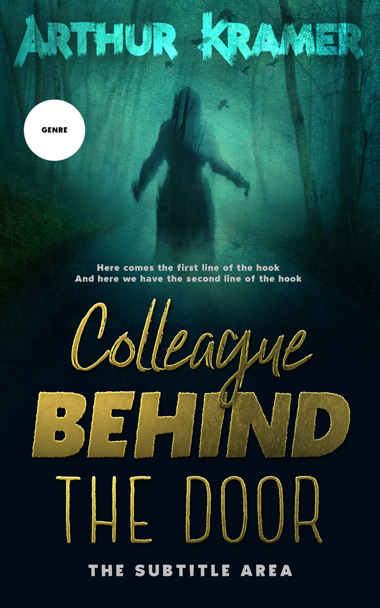 2D view of Firefly #13745 - Premade Horror Book Cover