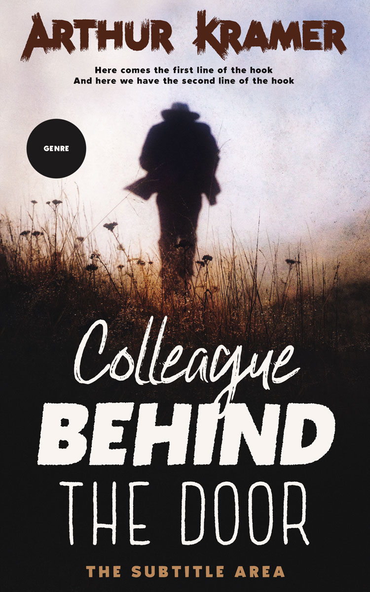 2D view of Premade Mystery & Thriller & Suspense Book Cover - Cocoa Brown