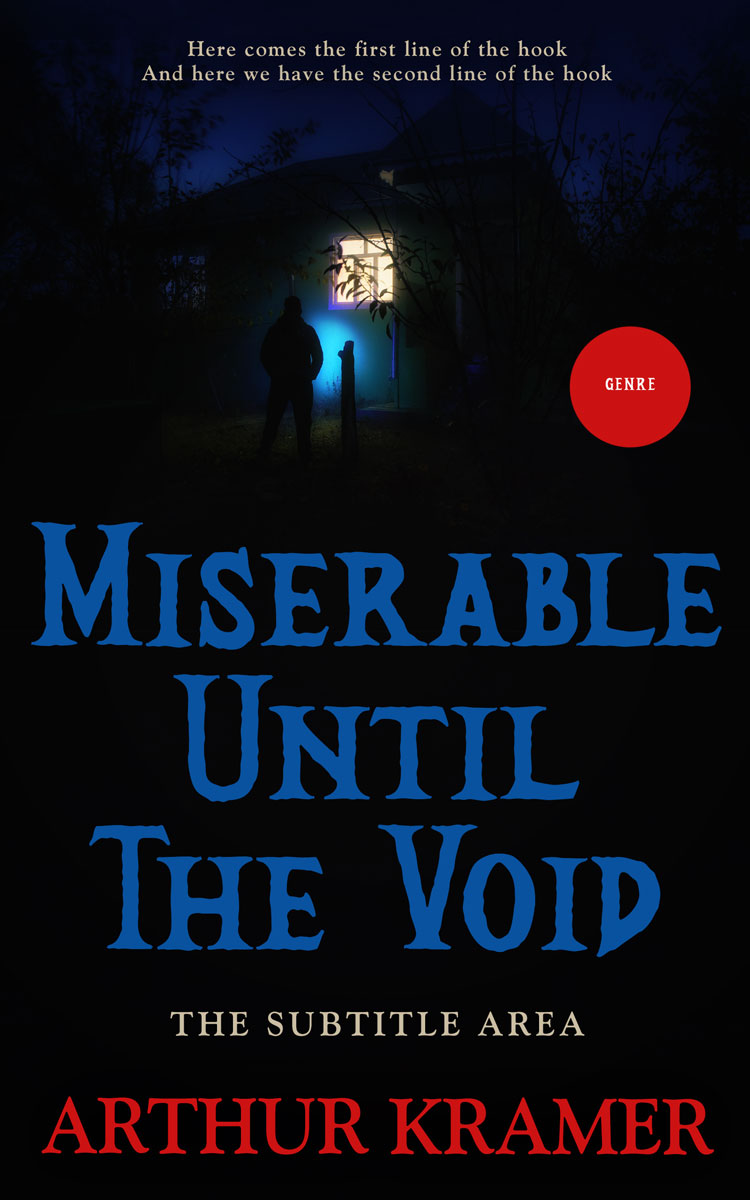 2D view of Premade Mystery & Thriller & Suspense Book Cover - Bunker