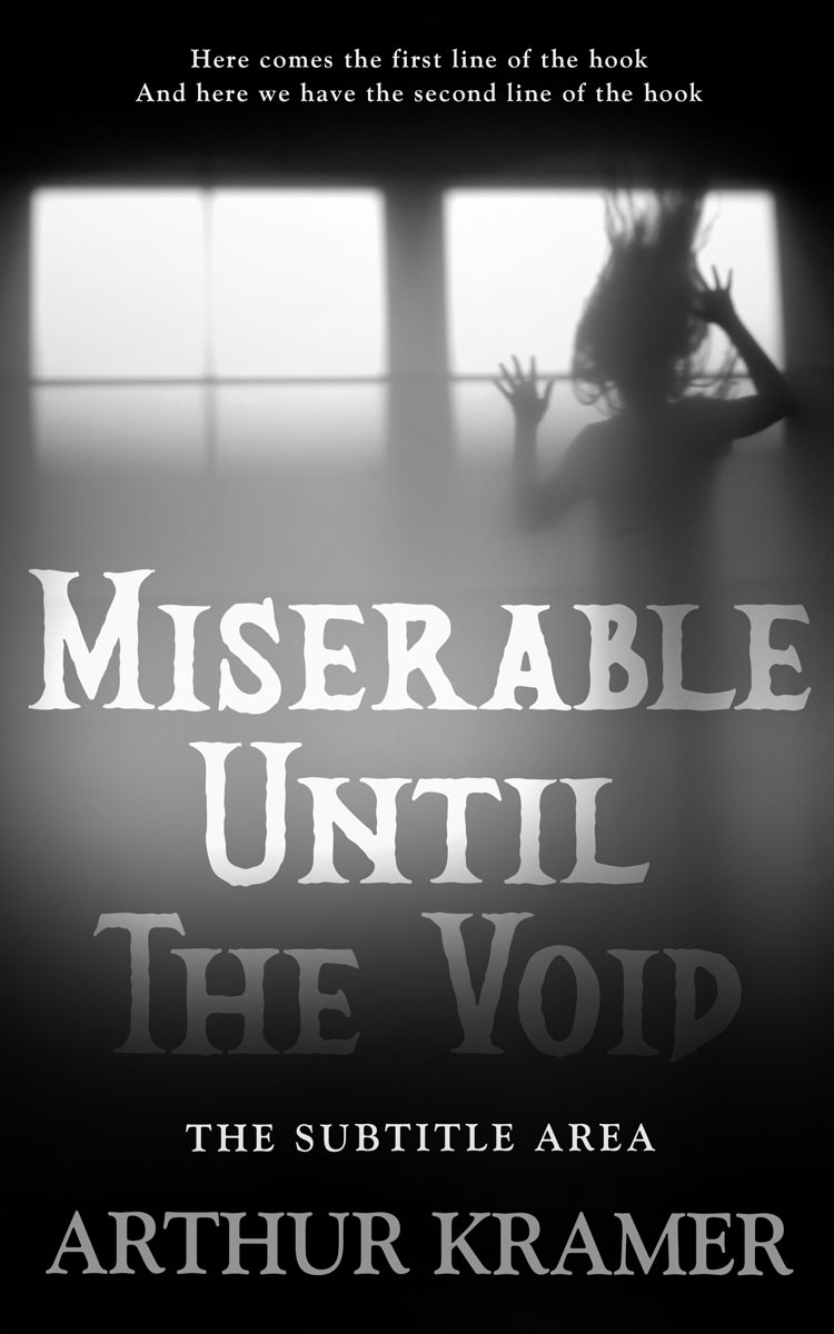 2D view of Premade Horror Book Cover - Mine Shaft