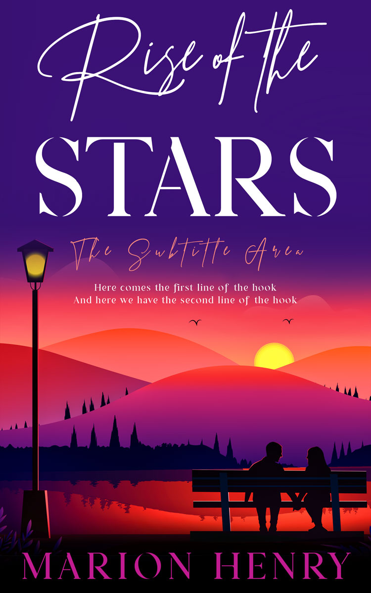 2D view of Premade Romance Book Cover - Mandy