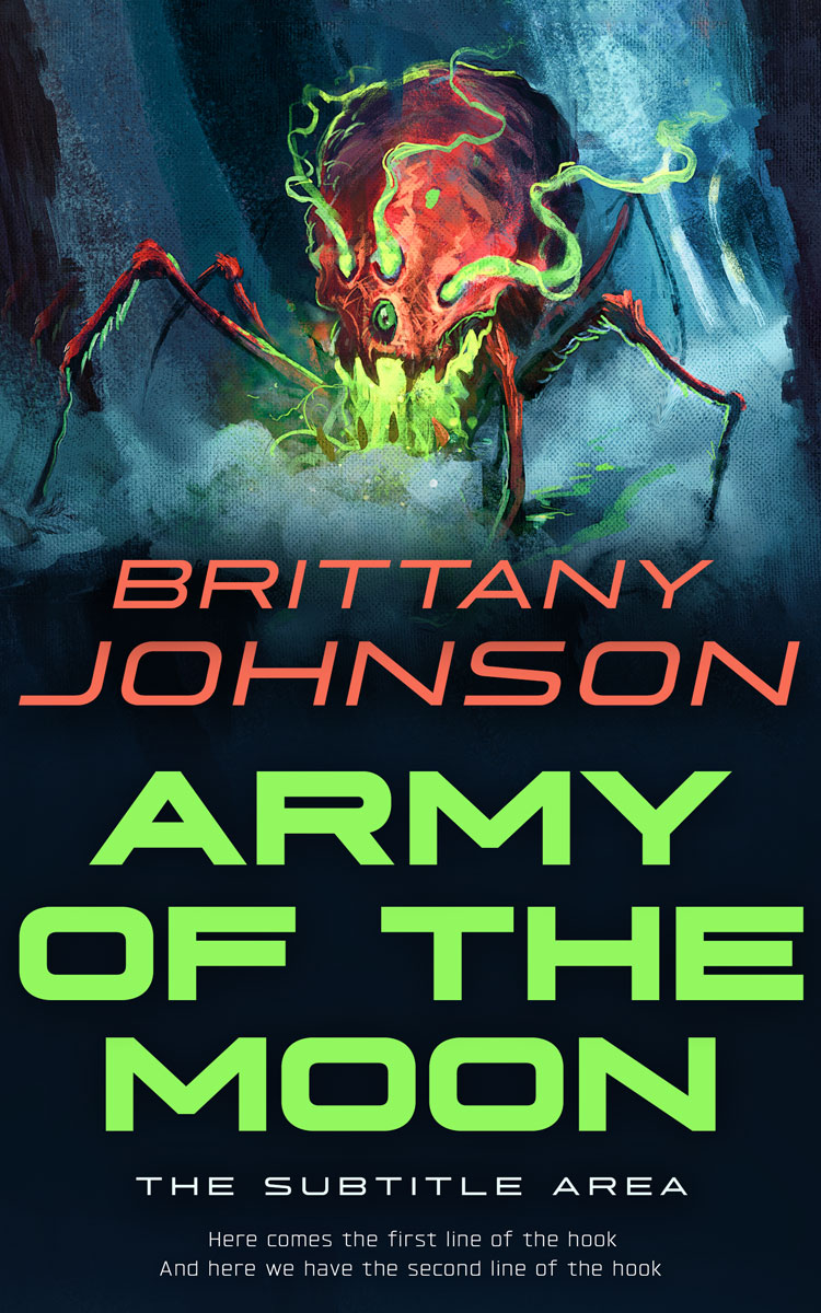 2D view of Premade Science Fiction Book Cover - Wild Willow