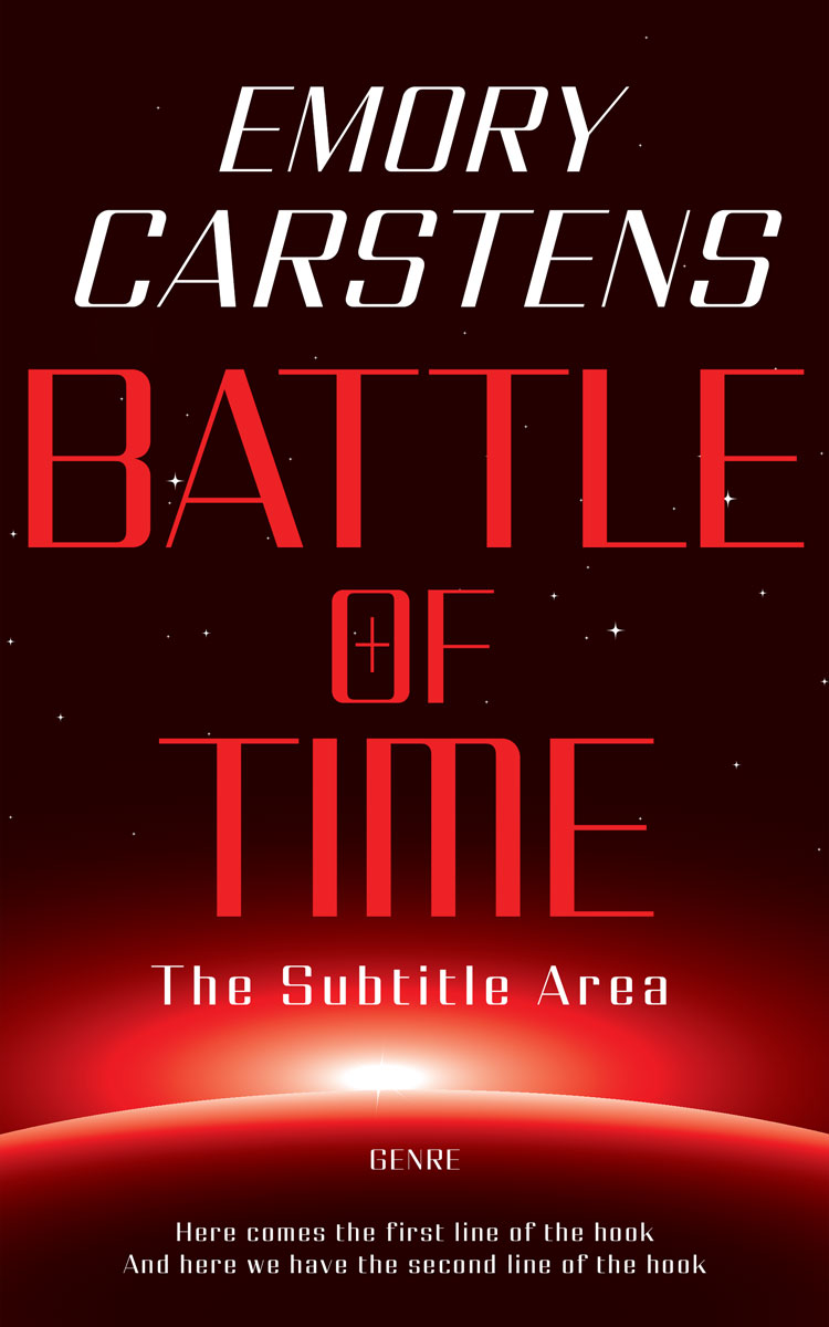 2D view of Premade Science Fiction Book Cover - Valencia