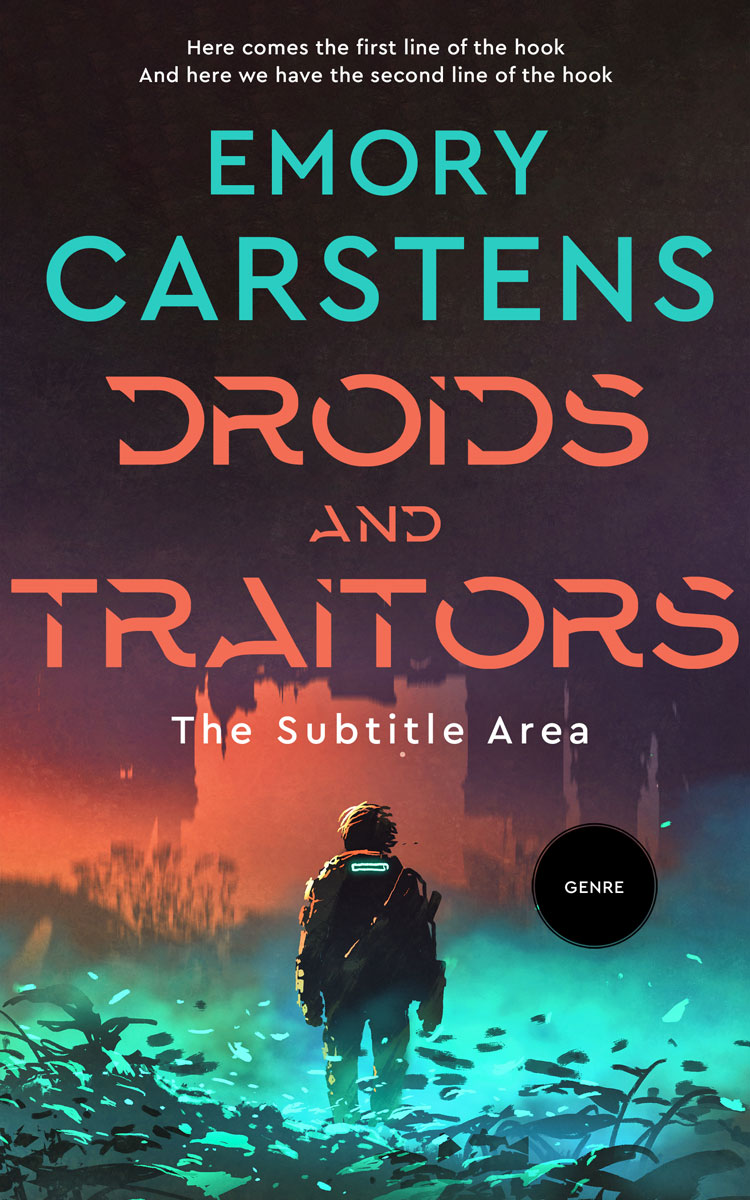 2D view of Premade Science Fiction Book Cover - Baltic Sea