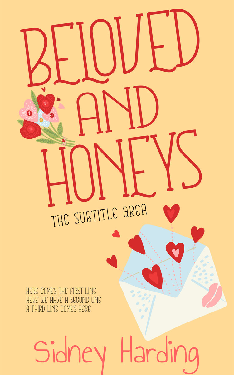 2D view of Premade Romance Book Cover - Cherokee