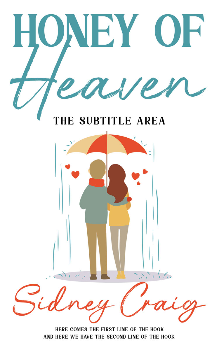 2D view of Premade Romance Book Cover - Wedgewood