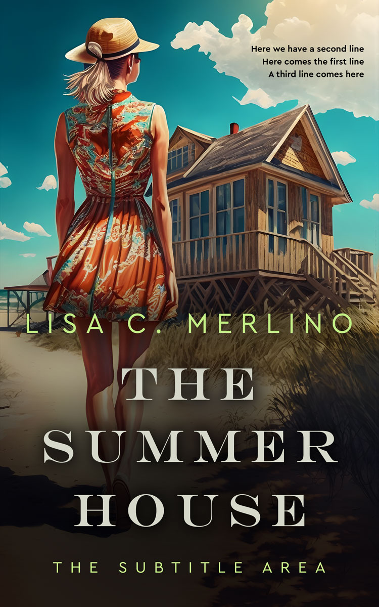 2D view of Premade Romance Book Cover - Heavy Metal