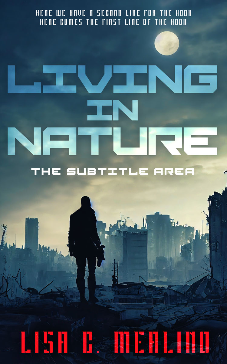 2D view of Premade Apocalyptica Book Cover - Pickled Bluewood