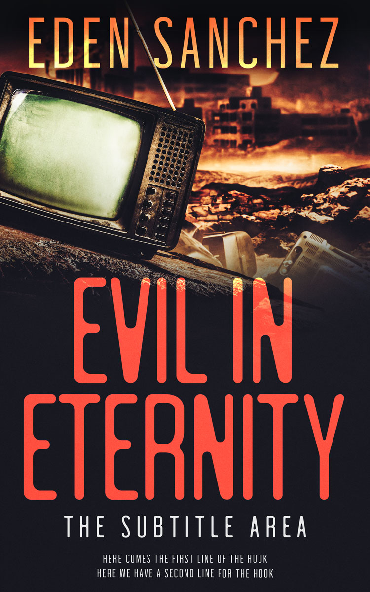 2D view of Copperfield #14019 - Premade Apocalyptica Book Cover