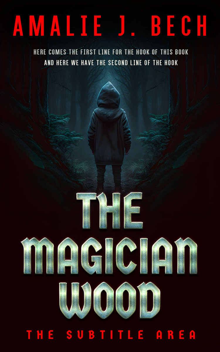 2D view of Premade Mystery & Thriller & Suspense Book Cover - Cocoa Brown