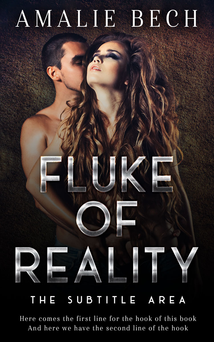 2D view of Premade Erotica Book Cover - Cod Gray