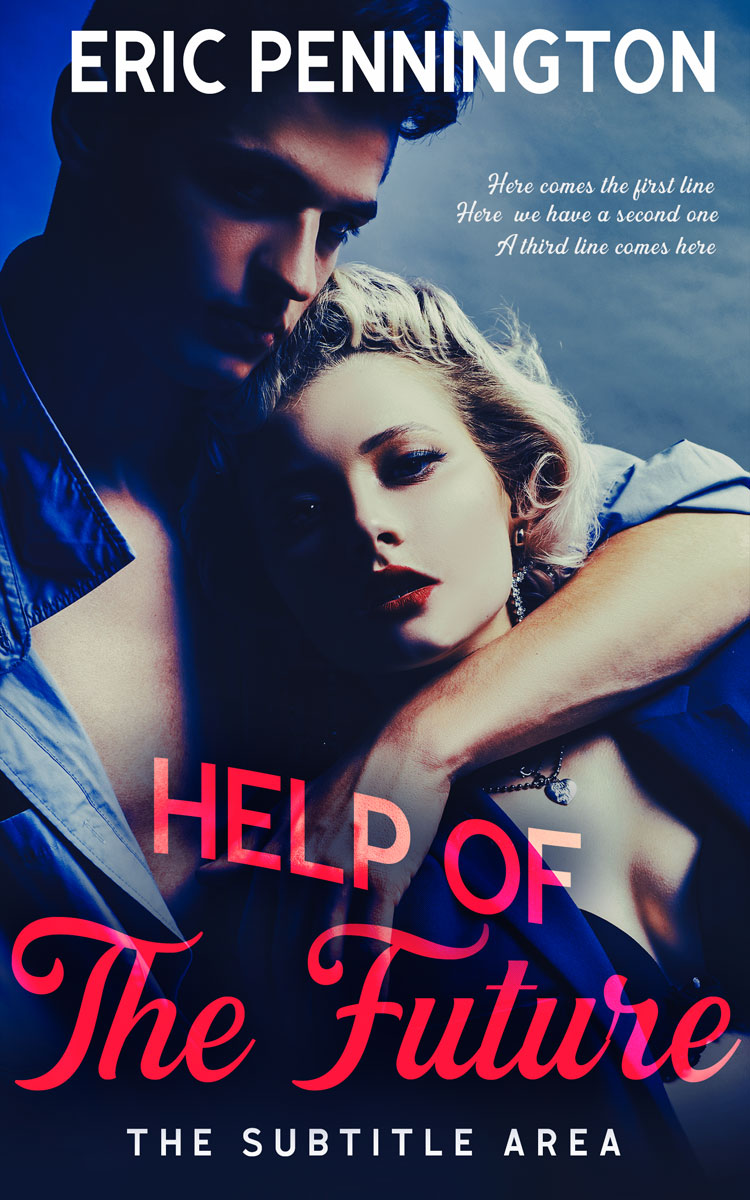 2D view of Premade Erotica Book Cover - Cloud Burst