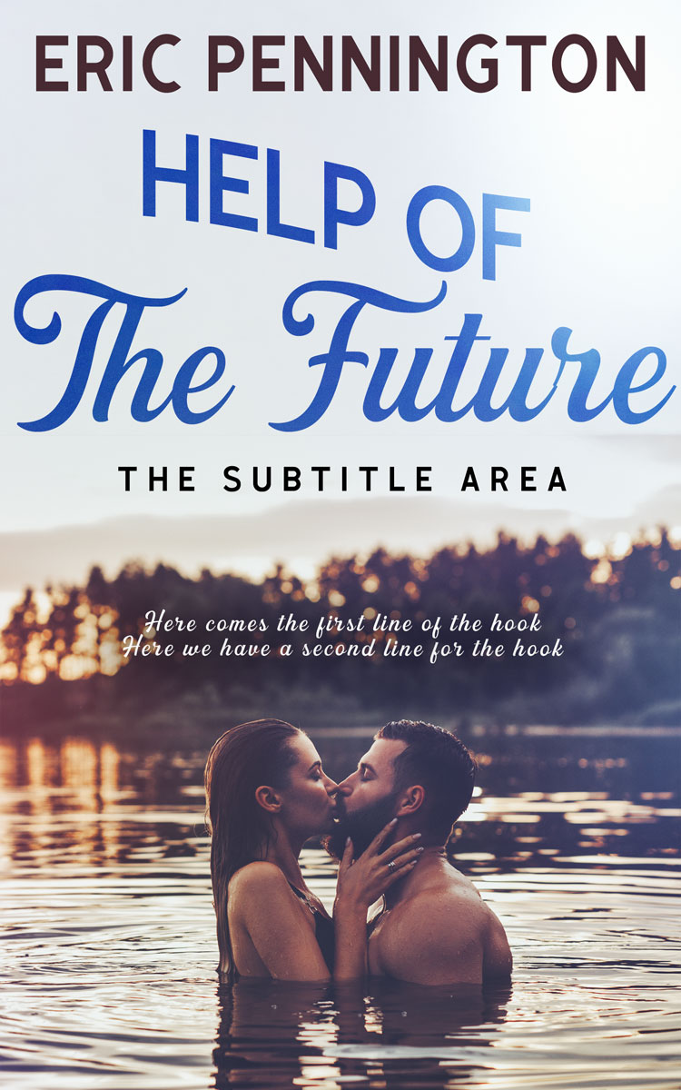 2D view of Premade Erotica Book Cover - Quill Gray