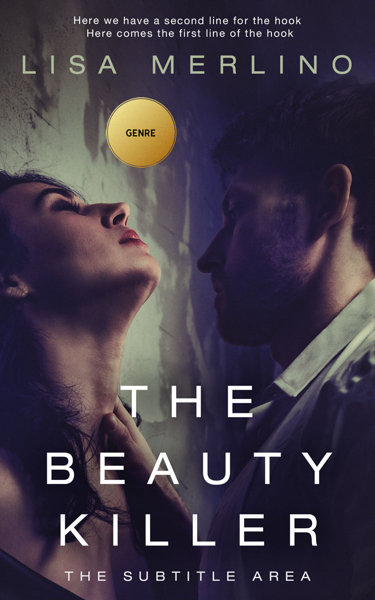 2D view of Premade Erotica Book Cover - Steel Gray