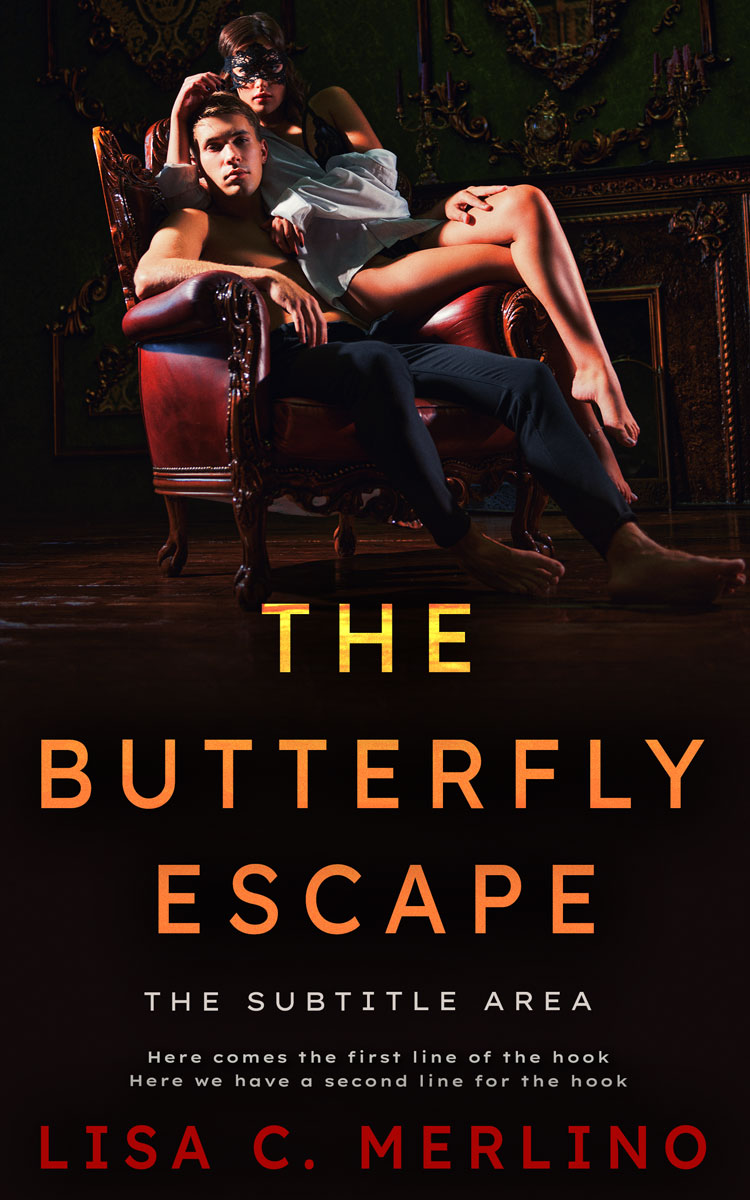 2D view of Premade Erotica Book Cover - Gondola