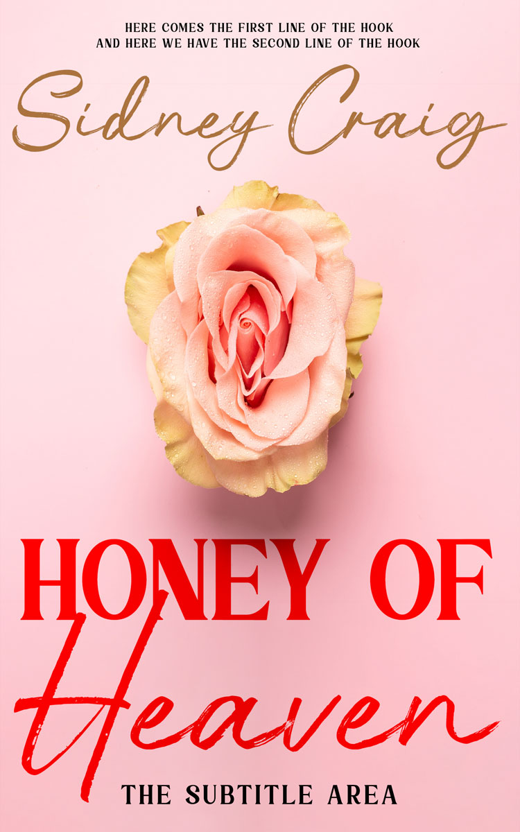 2D view of Premade Erotica Book Cover - Azalea