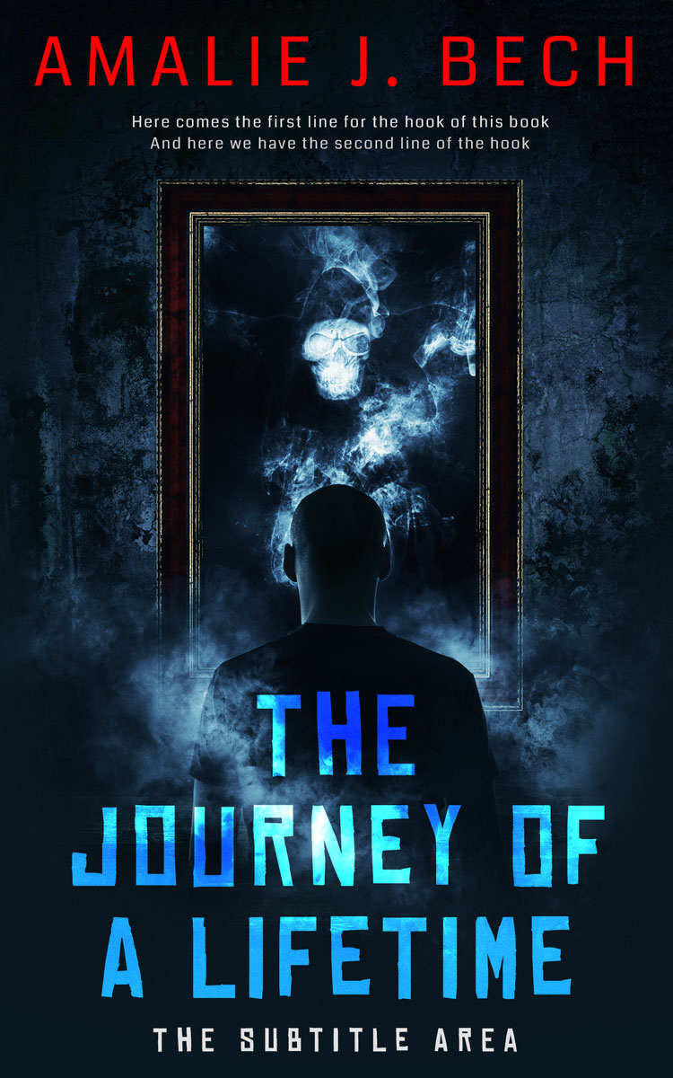 2D view of Premade Mystery & Thriller & Suspense Book Cover - Ebony