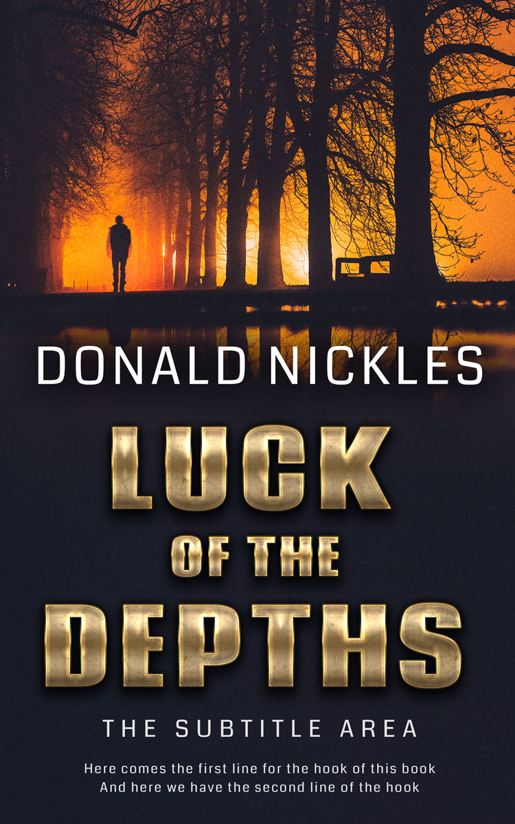 2D view of Premade Mystery & Thriller & Suspense Book Cover - Baltic Sea