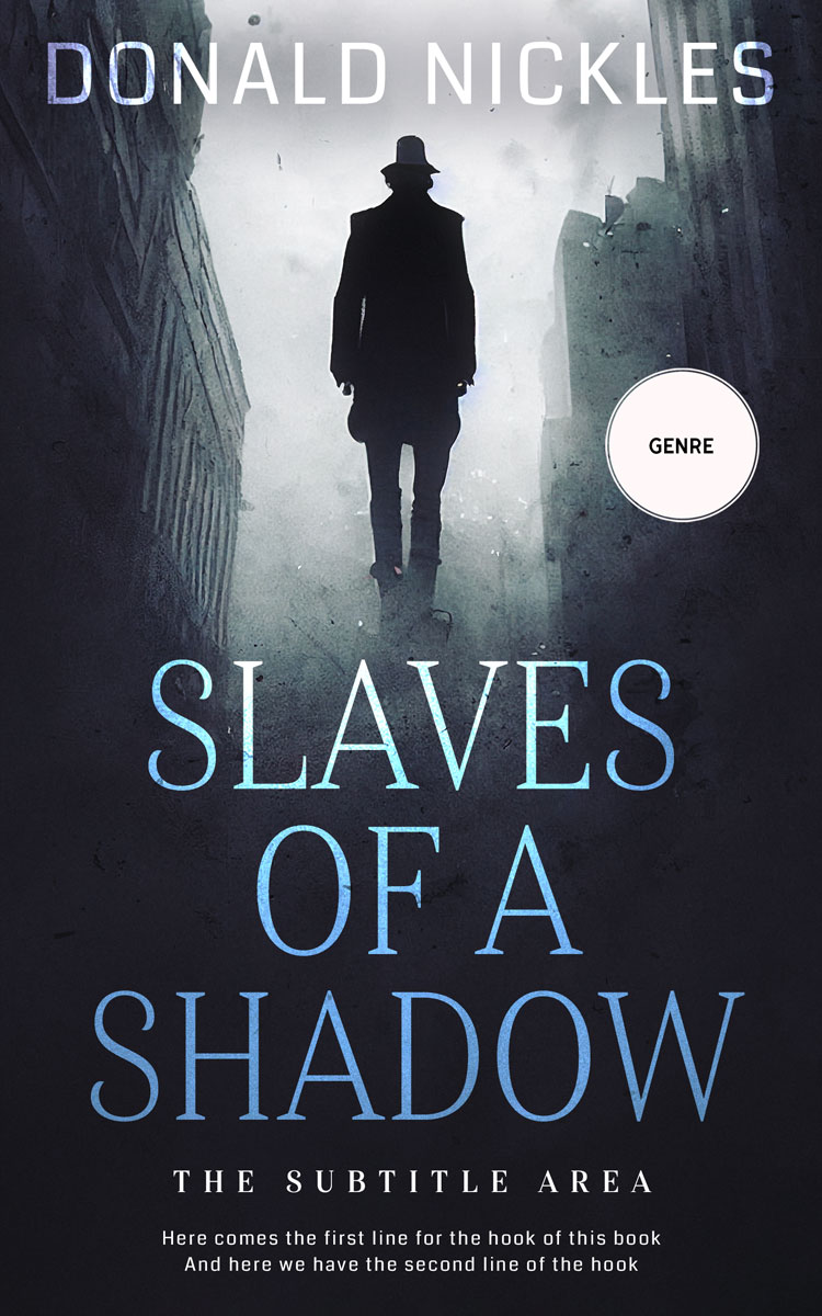 2D view of Premade Mystery & Thriller & Suspense Book Cover - Iron