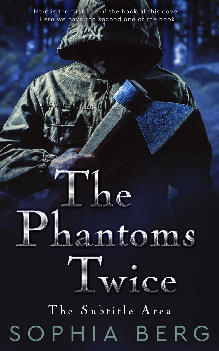 2D view of Premade Mystery & Thriller & Suspense Book Cover - Cinder