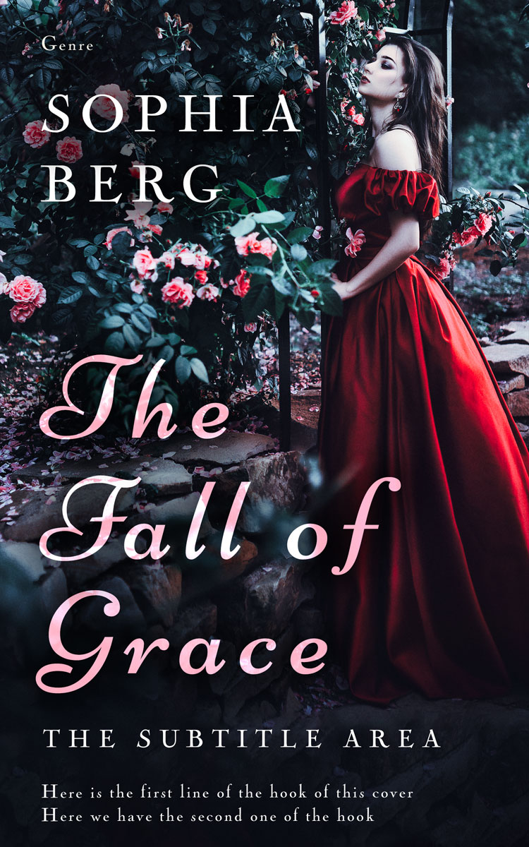 2D view of Premade Romance Book Cover - Bastille