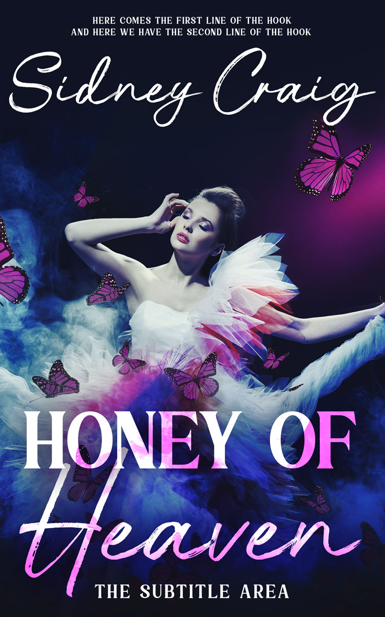 2D view of Premade Fantasy Book Cover - London Hue